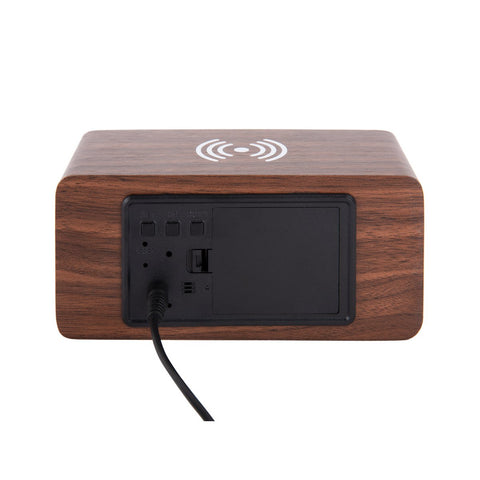 Wekkerblok w. Telefoonoplader-LED
