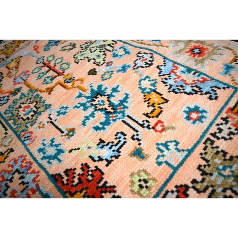 Beige Azeri vloerkleed - 96x68 cm - HANDGEMAAKT