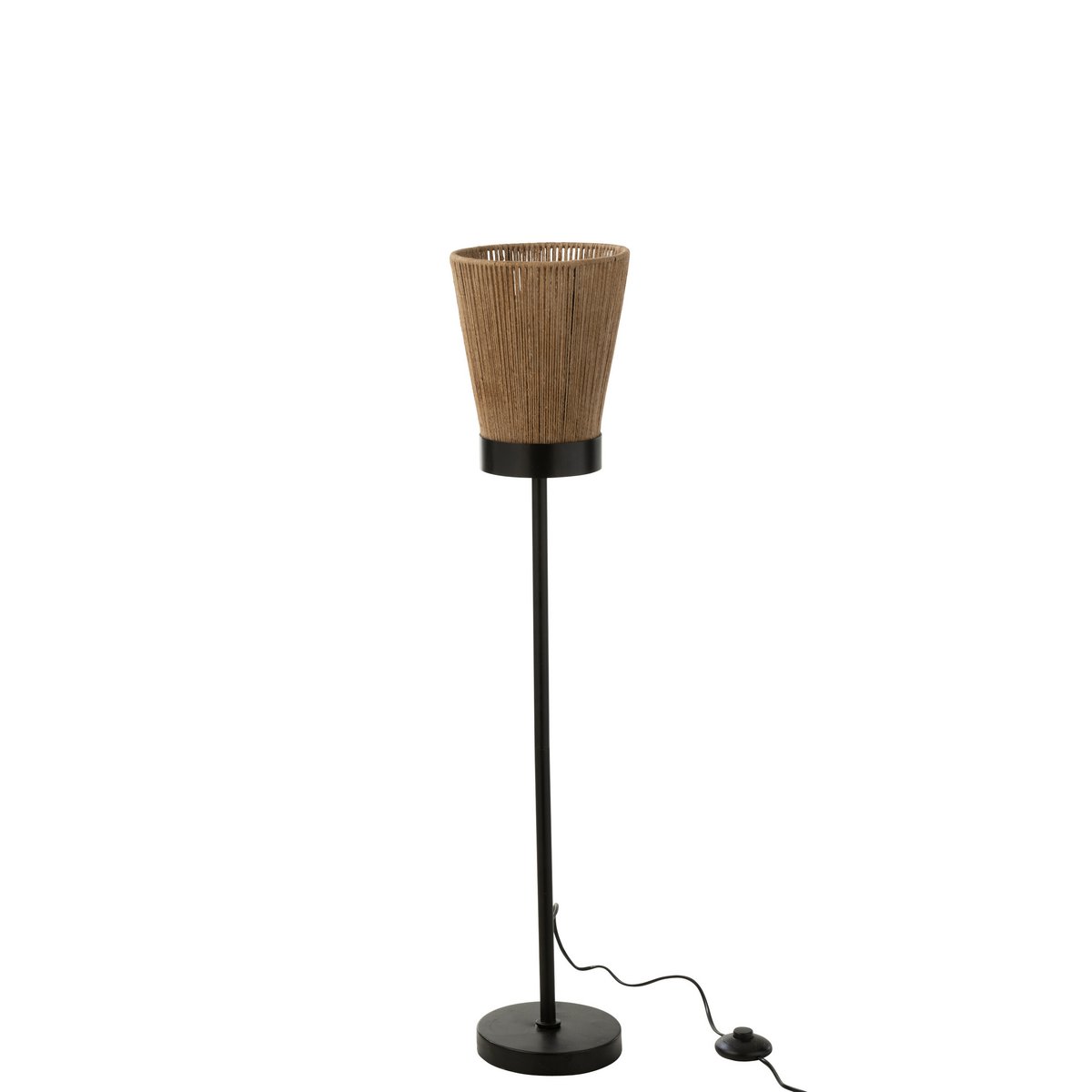 J-Line staanlamp Luna - jute - beige - medium