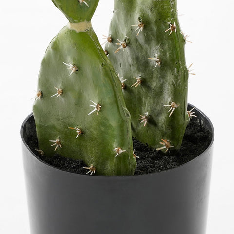 Cactus Kunstplant in Bloempot - H50 x Ø25 cm - Groen
