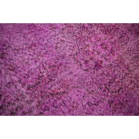 Paars vintage vloerkleed - 290x166 cm - HANDGEMAAKT