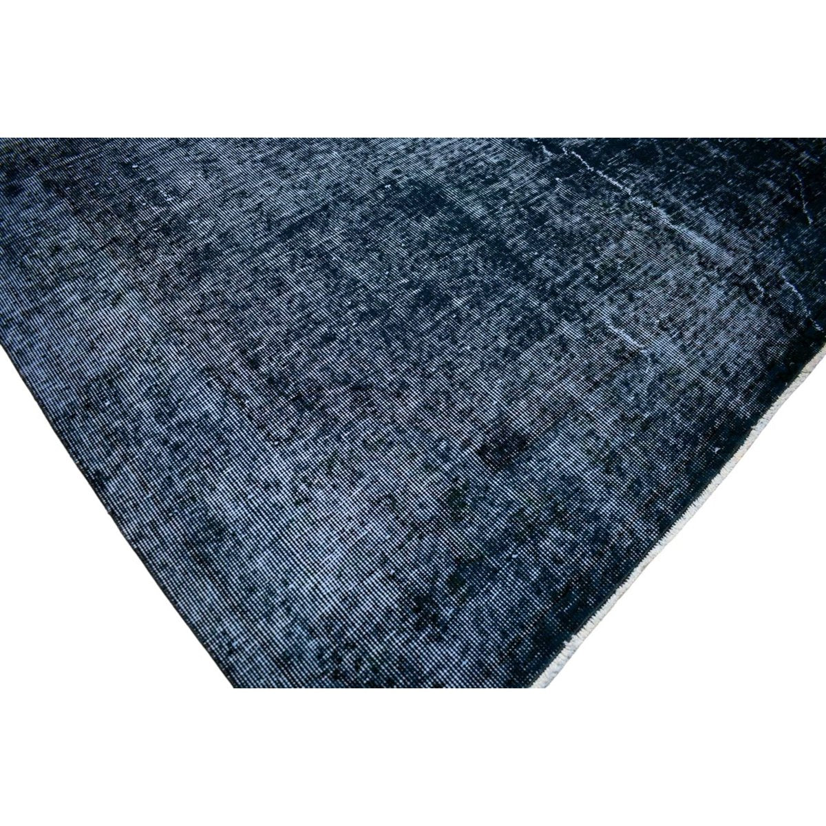 Blauw vintage vloerkleed - 285x176 cm - HANDGEMAAKT