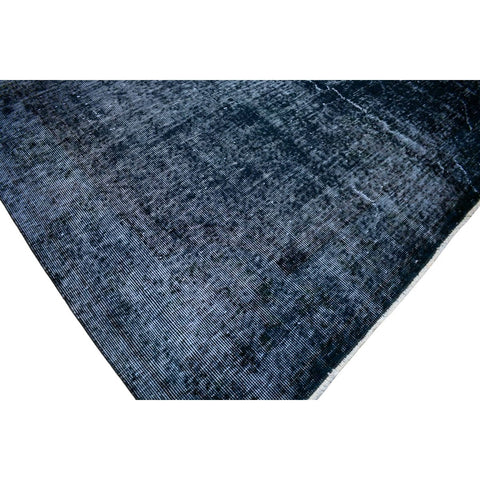 Blauw vintage vloerkleed - 285x176 cm - HANDGEMAAKT
