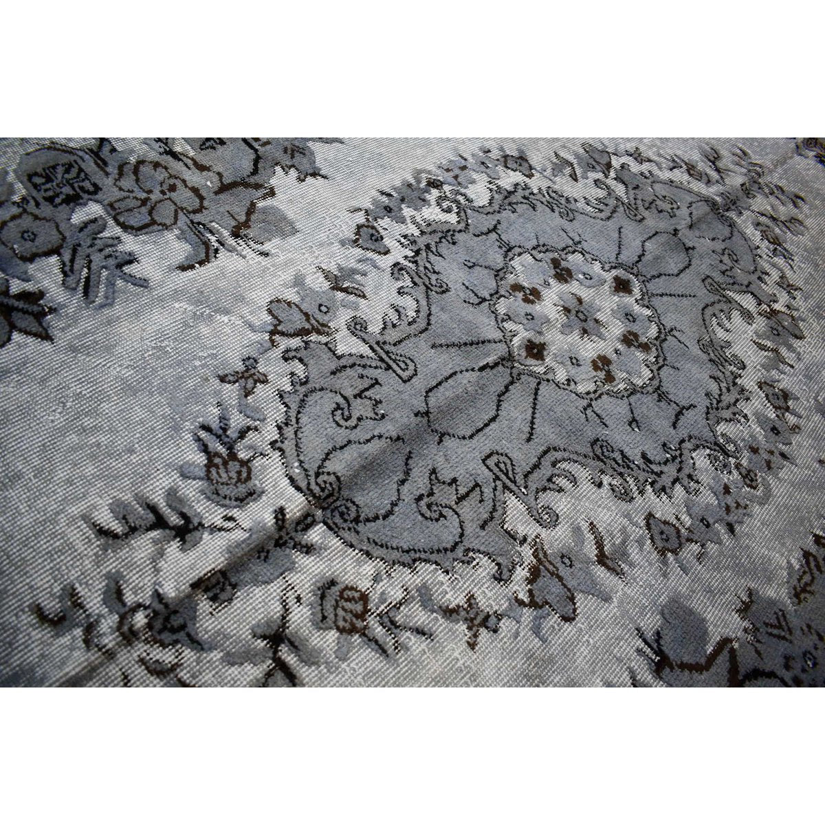 Carved vintage vloerkleed - 270x170 cm - HANDGEMAAKT