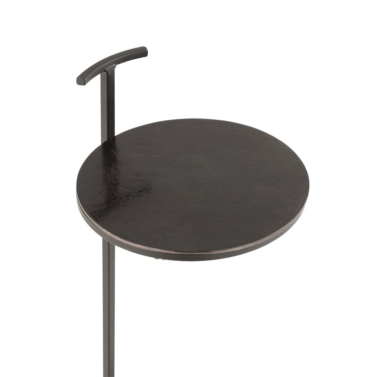 J-Line bijzettafel Toni - aluminium/ijzer - zwart