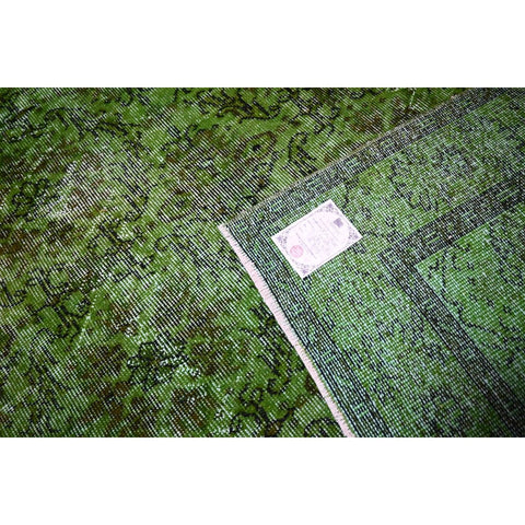 Groen vintage vloerkleed - 272x155 cm - HANDGEMAAKT