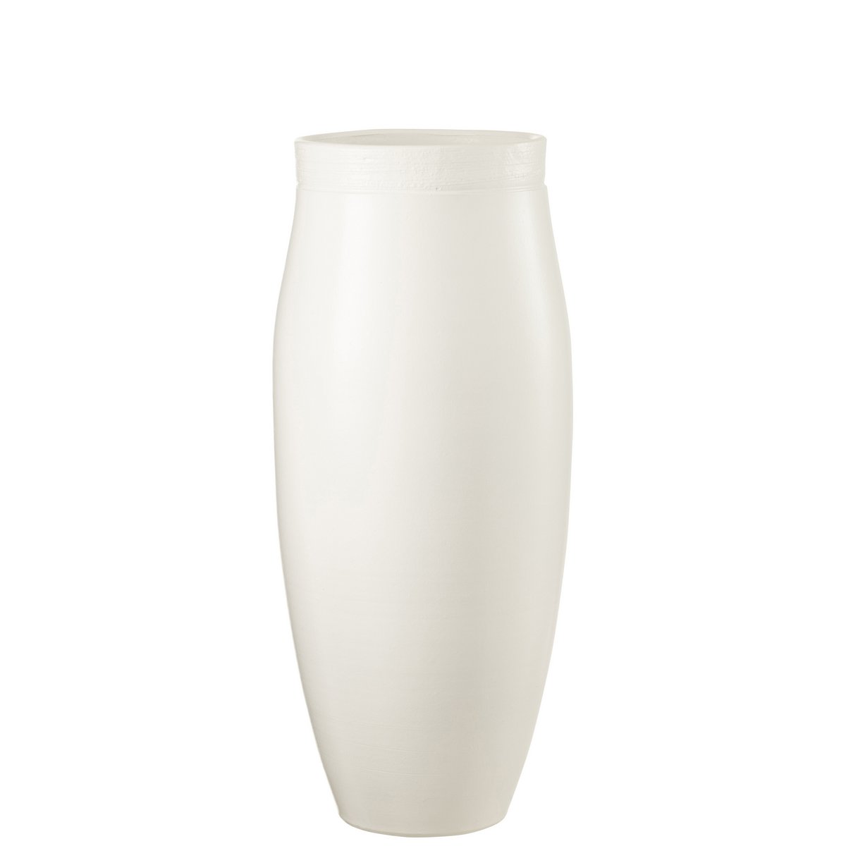 J-Line vaas Gio - keramiek - wit - large