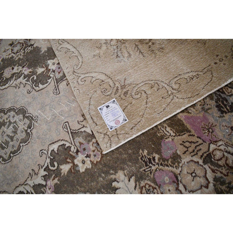 Licht vintage vloerkleed - c827